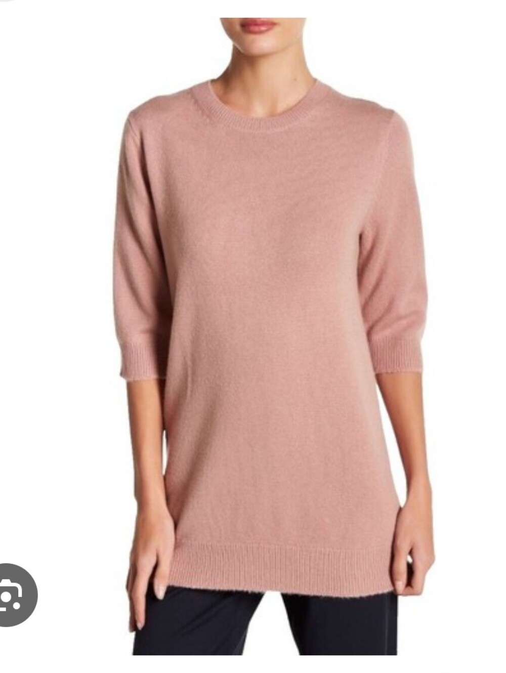 Vince cashmere longline sweater Sz S